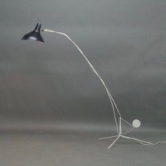 Bernard Schottlander, lampadaire Mantis, modèle BS1B, J T Kalmar, original des années 1950