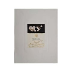 Original 1986 Bernard Séjourné Château Mouton Rothschild Poster