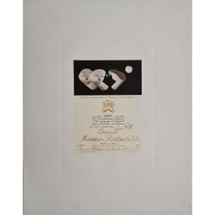 Original 1986 Bernard Séjourné Château Mouton Rothschild Poster