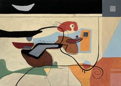 Alegría en casa, Pintura, Acrílico sobre lienzo