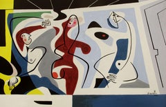 let's dance, Painting, Acrylic on Canvas