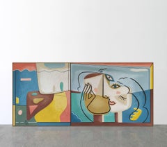 My soul mate, Painting, Acrylic on Canvas