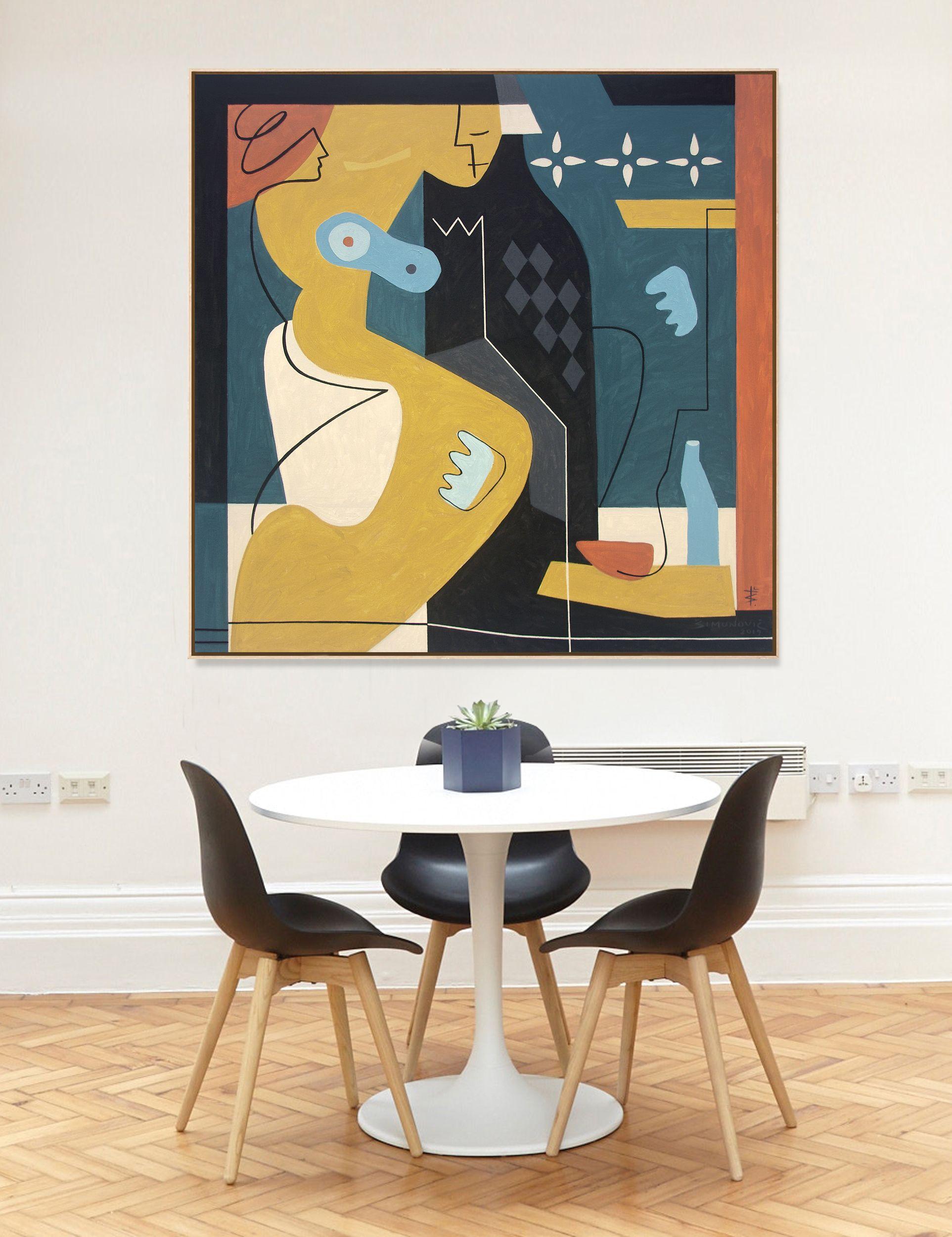 Reina de mi castillo, Pintura, Acrílico sobre lienzo en venta 1