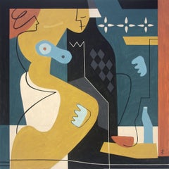 Queen of my castle, Painting, Acrylic on Canvas