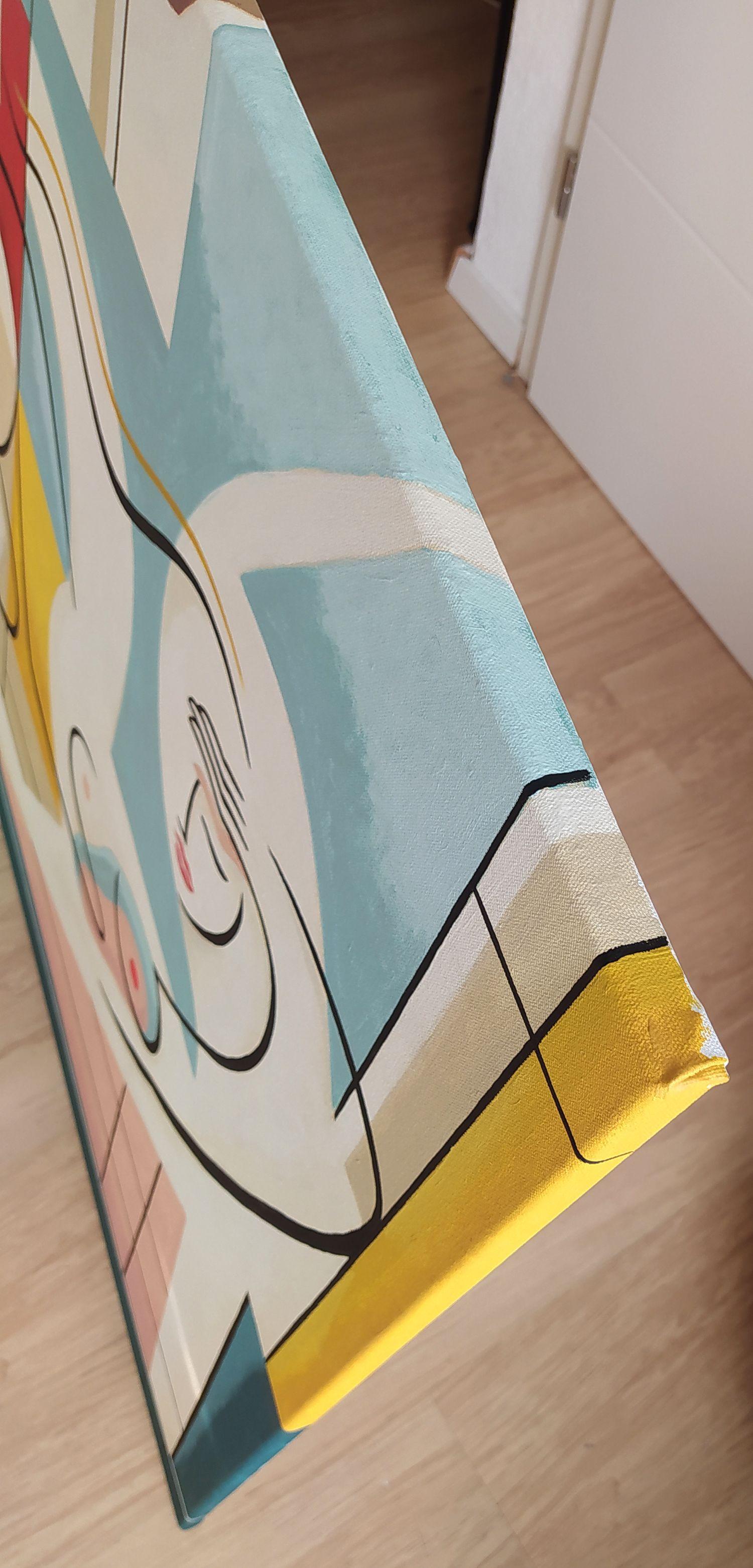 Belleza sensual, Pintura, Acrílico sobre lienzo en venta 1