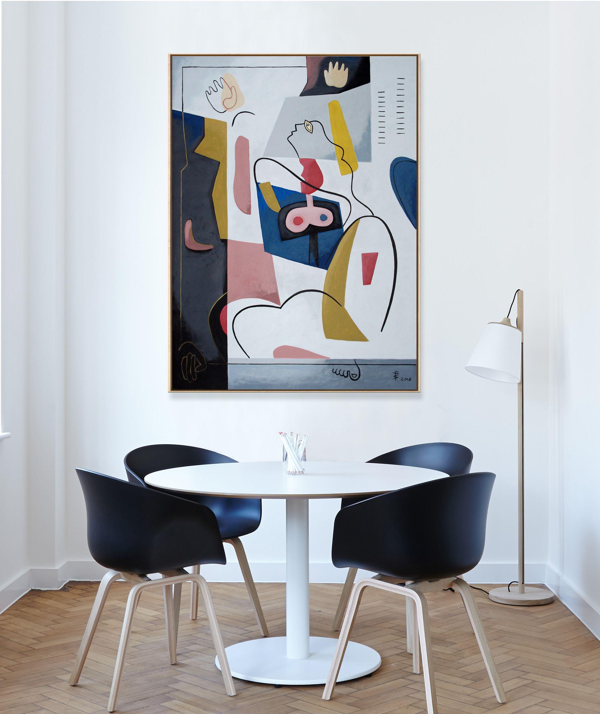 Allora chiamerai il mio nome, Pittura, Acrilico su Tela - Painting Espressionista di Bernard Simunovic
