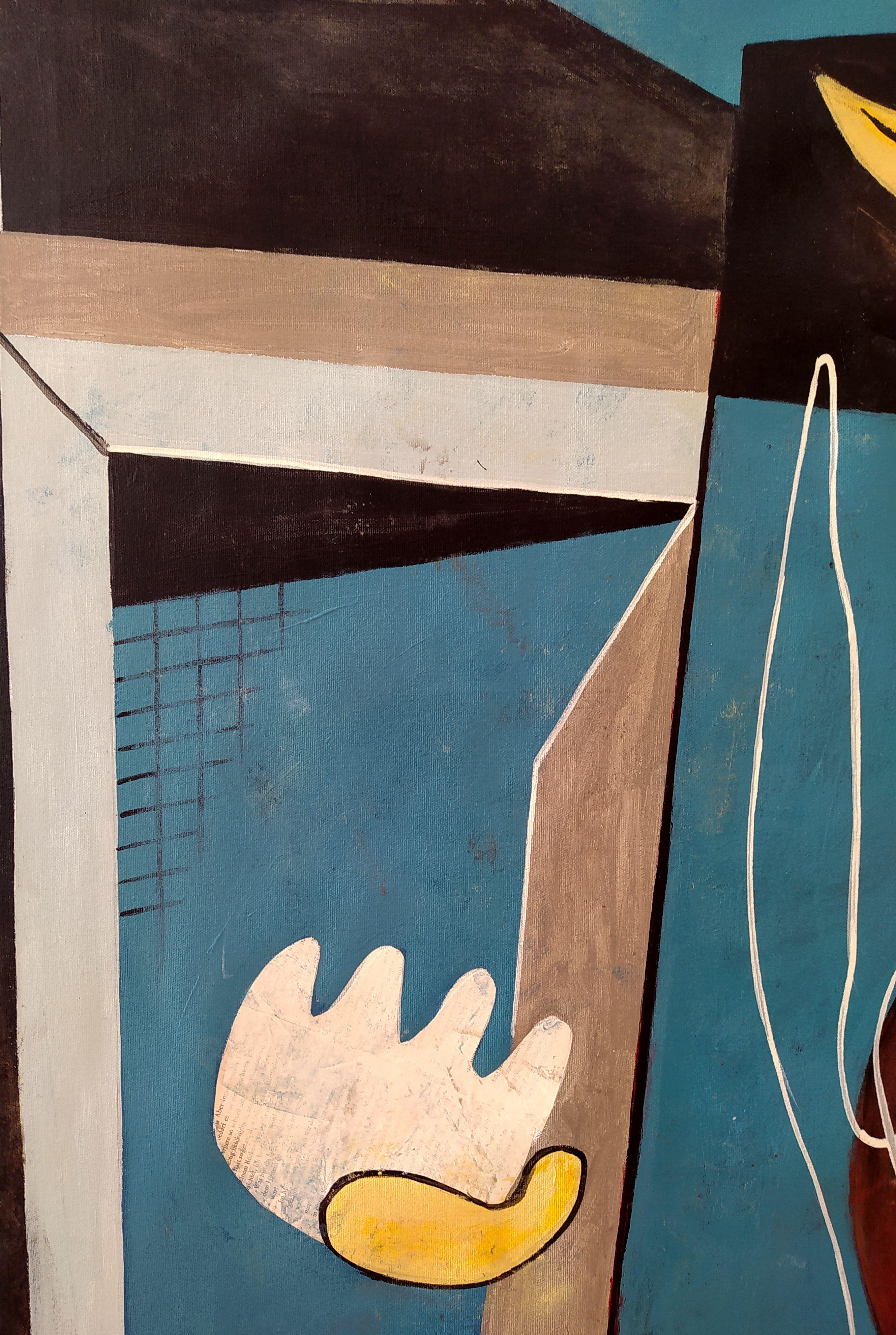 Juntos, Pintura, Acrílico sobre papel en venta 1