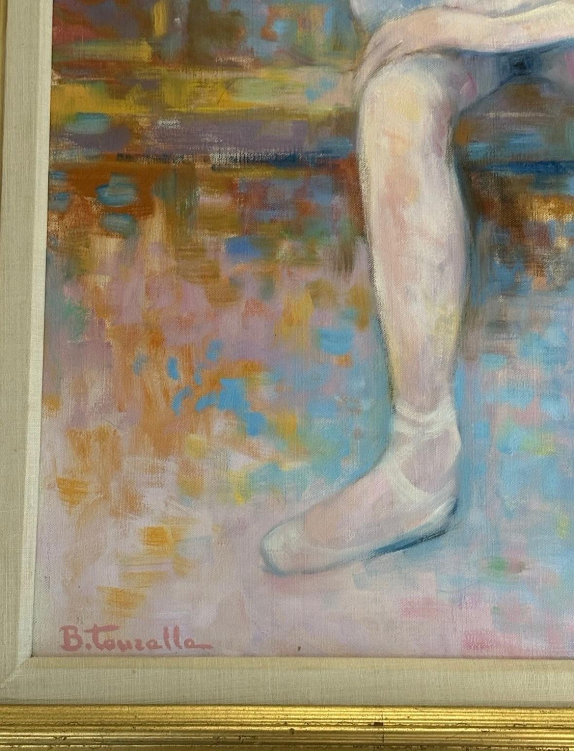 Bernard Taurelle peinture originale à l'huile sur toile 