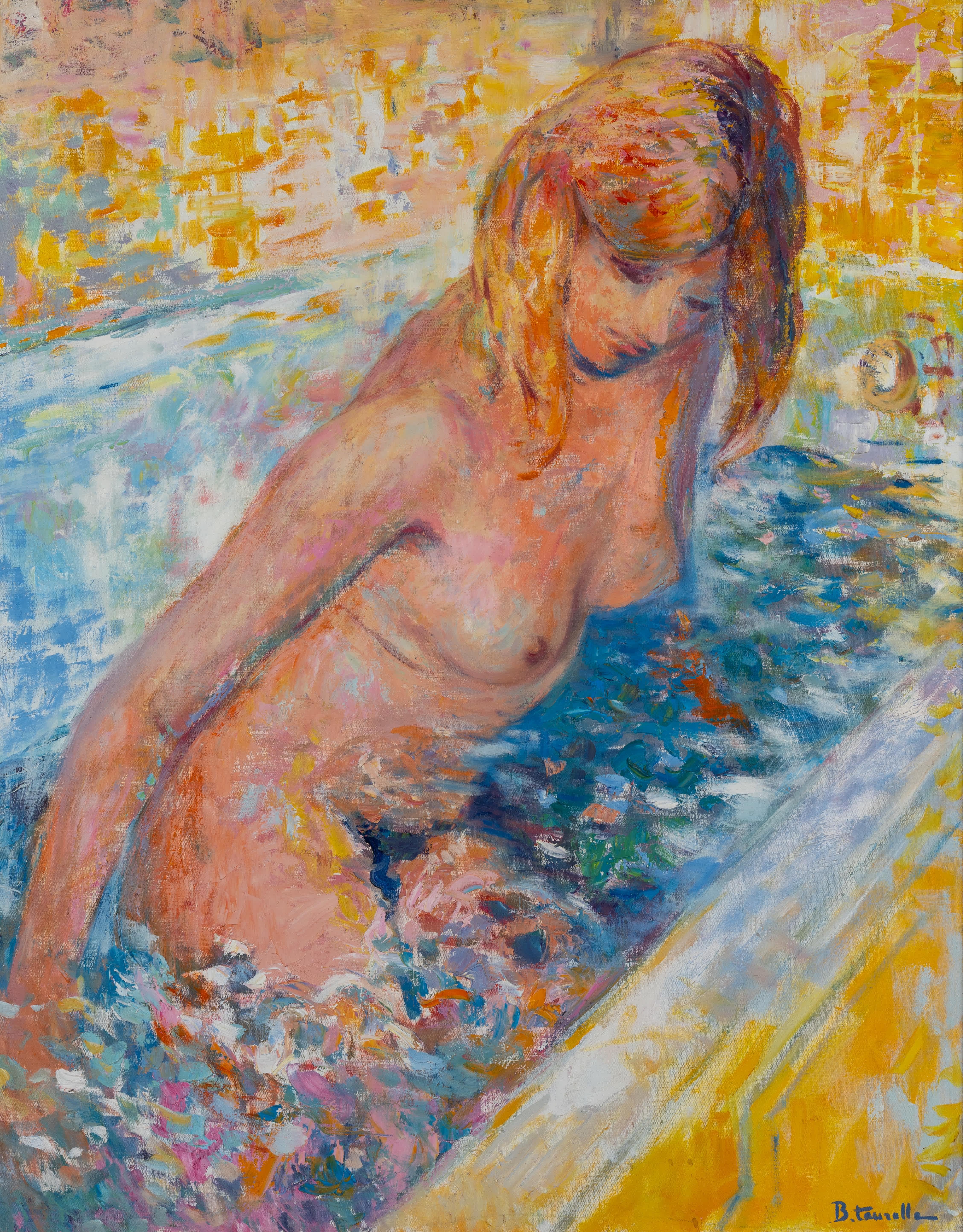 L’eau Tiède – Painting von Bernard Taurelle