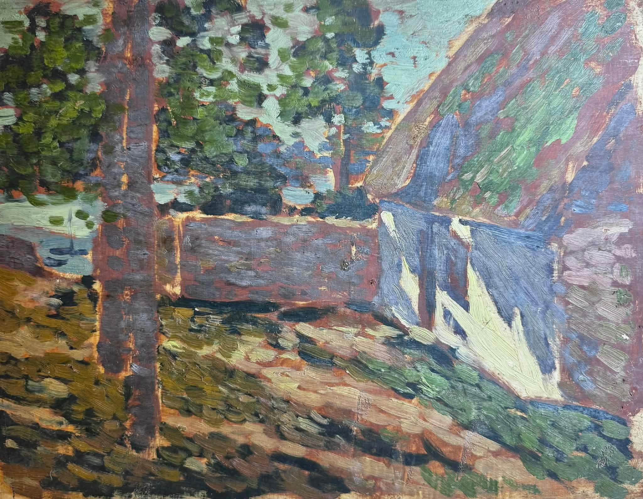 A French Cottage in the Shade