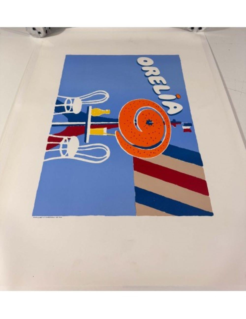 Orelia di Bernard Villemot Originale Di Bernard Villemot in vendita 5