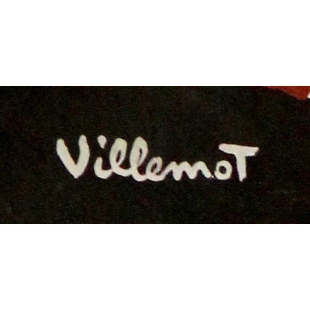 Original-Werbeplakat von Bernard Villemot aus dem Jahr 1979 für Perrier im Angebot 2