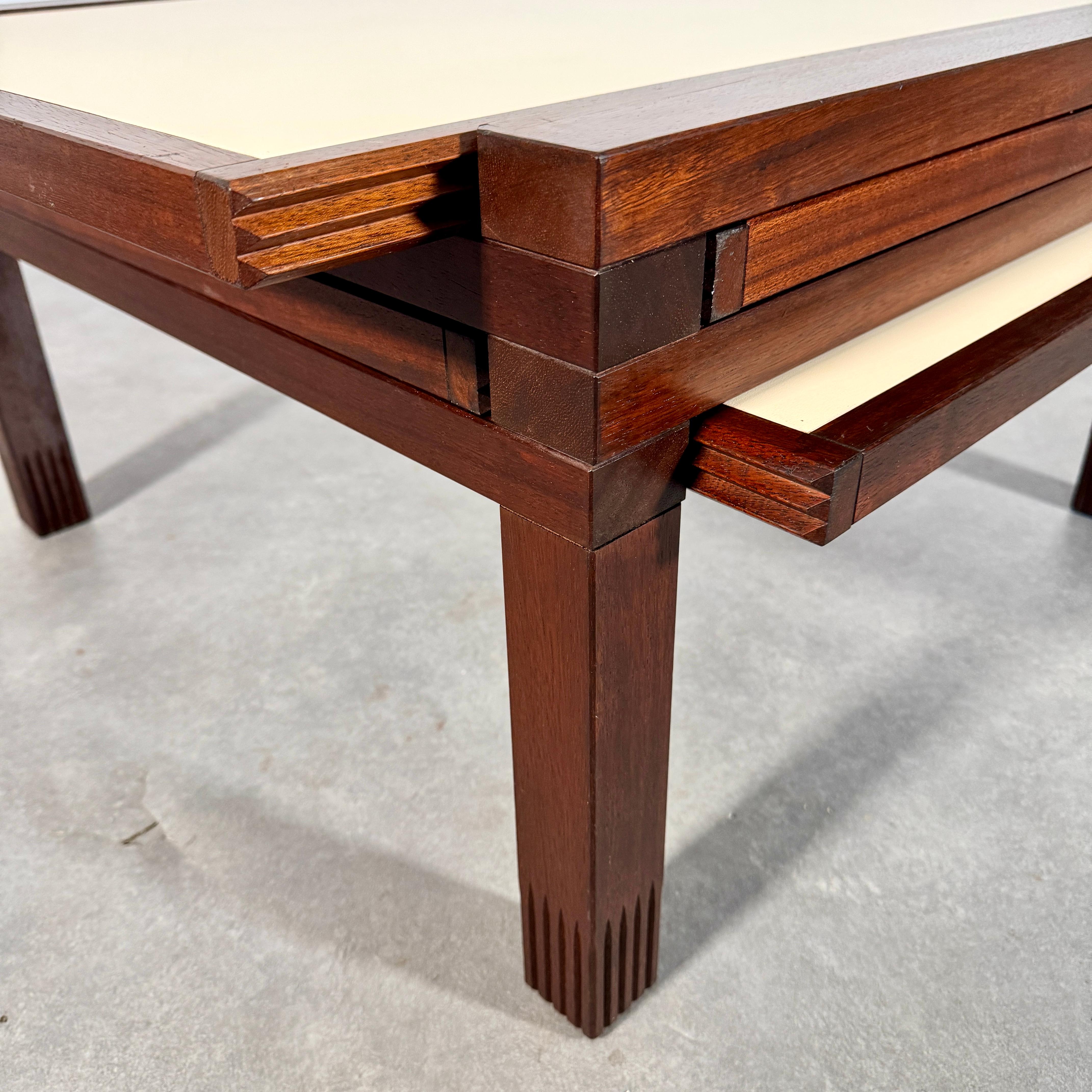 Früher modularer PAR4 Couchtisch von Bernard Vuarnesson für Bellato, Italien, 1970er Jahre (Laminiert)