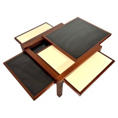 Früher modularer PAR4 Couchtisch von Bernard Vuarnesson für Bellato, Italien, 1970er Jahre
