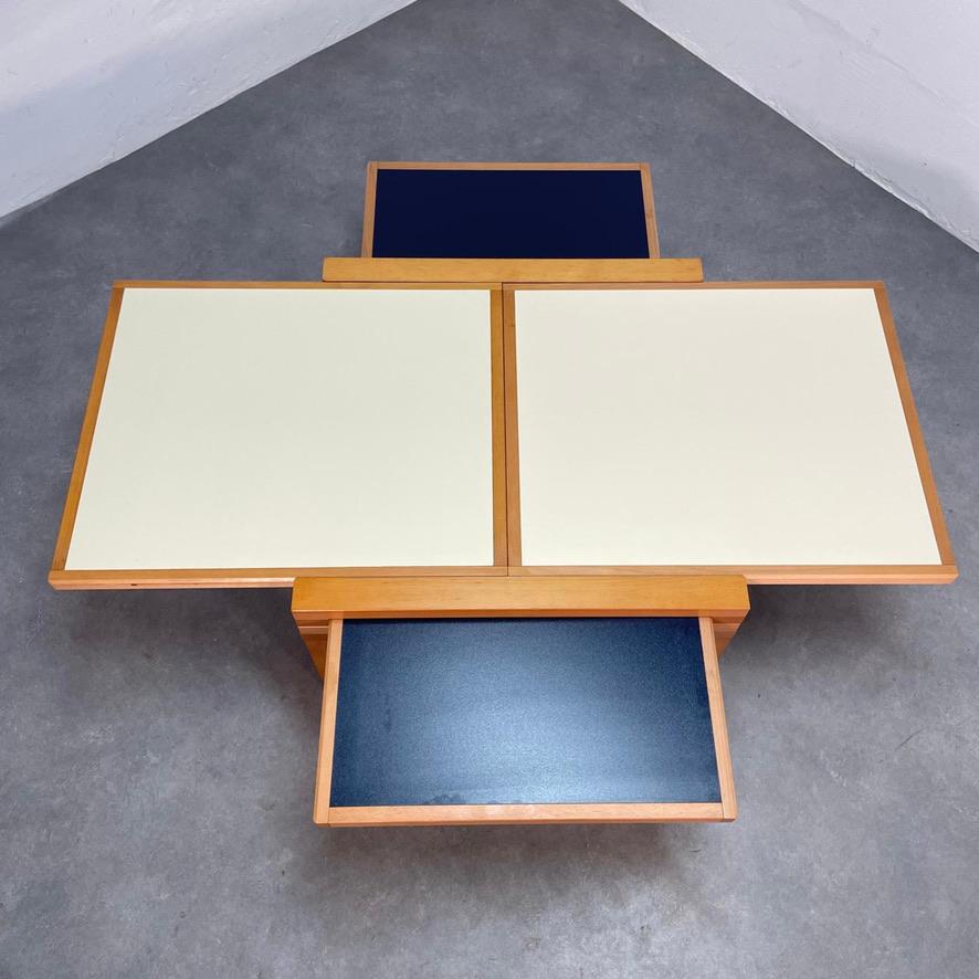 Cherry Bernard Vuarnesson early PAR4 coffeetable for Bellato Italy, 1970's.