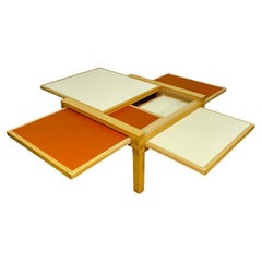 Bernard Vuarnesson early PAR4 coffeetable for Bellato Italy, 1970's.