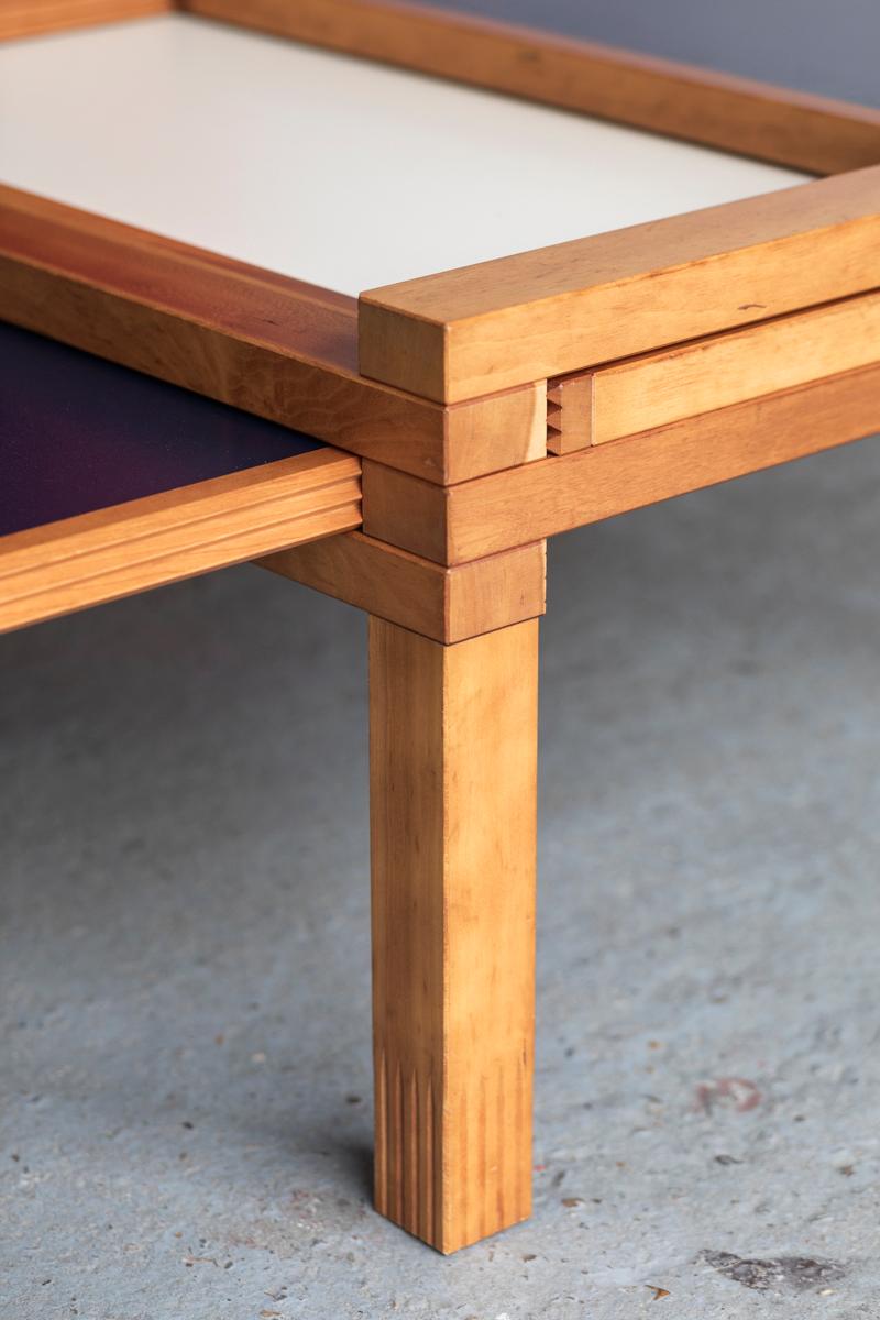 Bernard Vuarnesson ‘Hexa’ Coffee Table for Bellato, Italian Design, 1980s 8