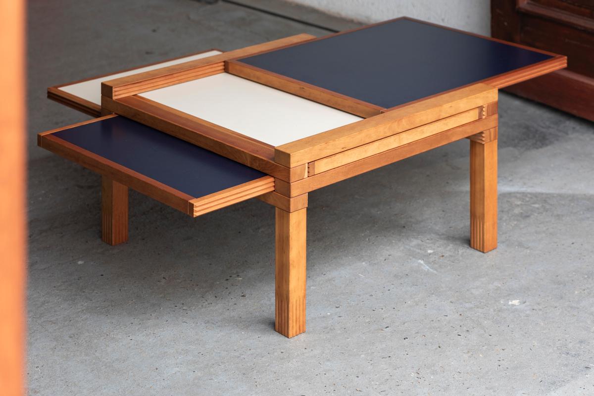 Bernard Vuarnesson ‘Hexa’ Coffee Table for Bellato, Italian Design, 1980s 10