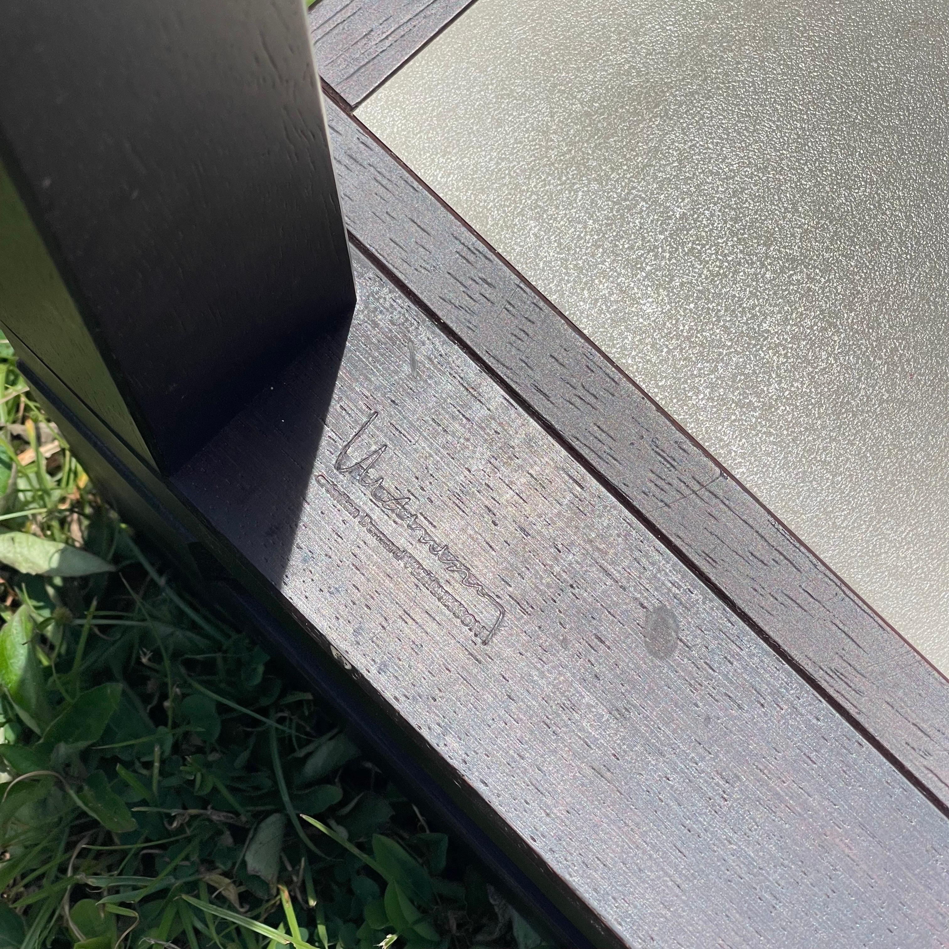 Sechs Modularer Couchtisch aus Holz, Laminat, Bernard Vuarnesson, 1980er Jahre im Angebot 10