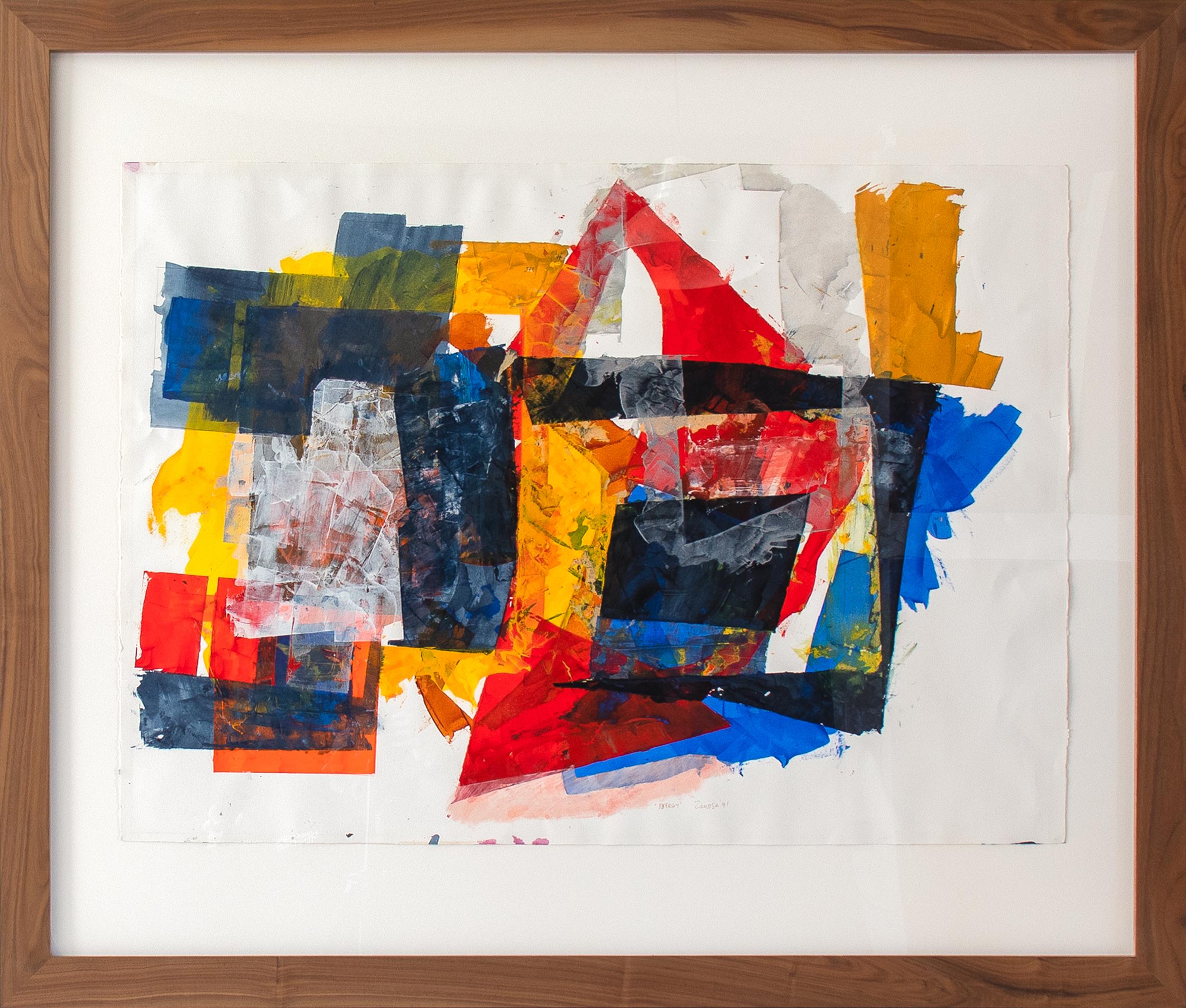 Bernard Zawisa - Star Series Optical Abstract 1977 Acrylic For Sale at ...