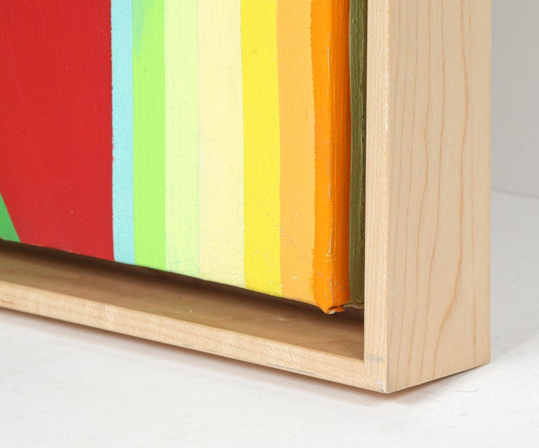 Bernard Zawisa Pyramid, Arch and Pinwheel Series 1967 Acrylic For