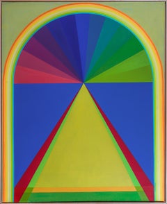 Piramide, arco e girandola Serie 1967 Acrilico