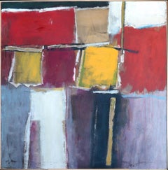 Untitled 1960 Mixed-Media on Board