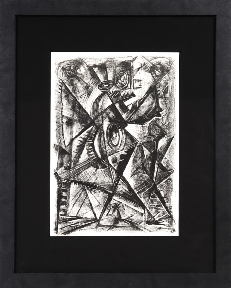 Bernard Zawisa - Hamlet 1949 Etching For Sale at 1stDibs