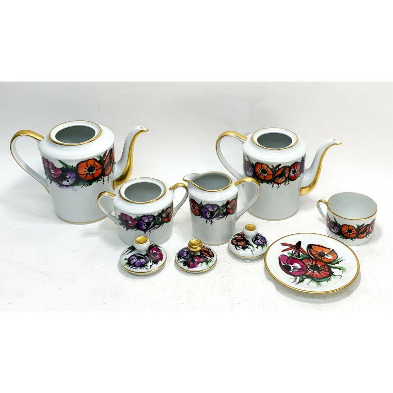 Bernardaud Buffet Limoges Coffee and Tea Service for 8 in 