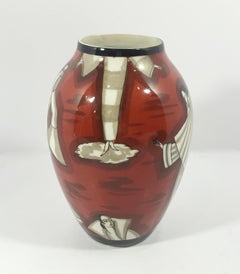Bernardaud & Co. Petit vase en porcelaine Art déco, France, datant d'environ 1925