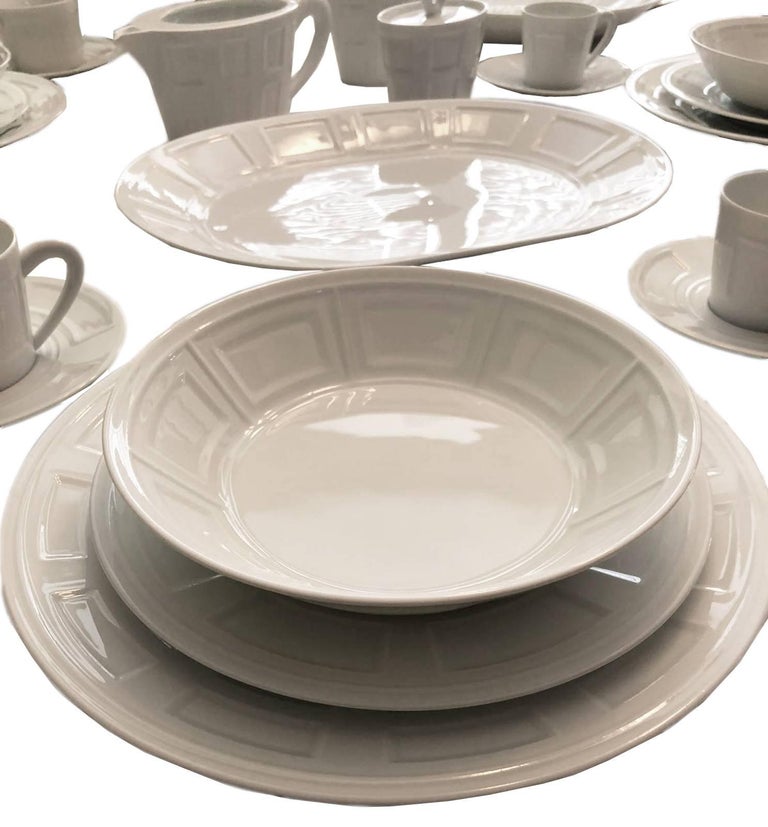 Bernardaud Limoges Dinnerware Set "Naxos" for 12 People at 1stDibs