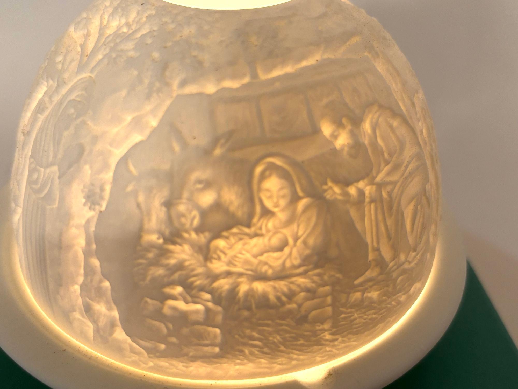 Bernardaud Candela votiva in lithophane di Bernardaud in vendita 3