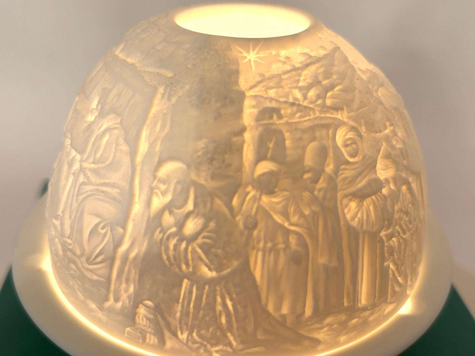 Bernardaud Candela votiva in lithophane di Bernardaud in vendita 4