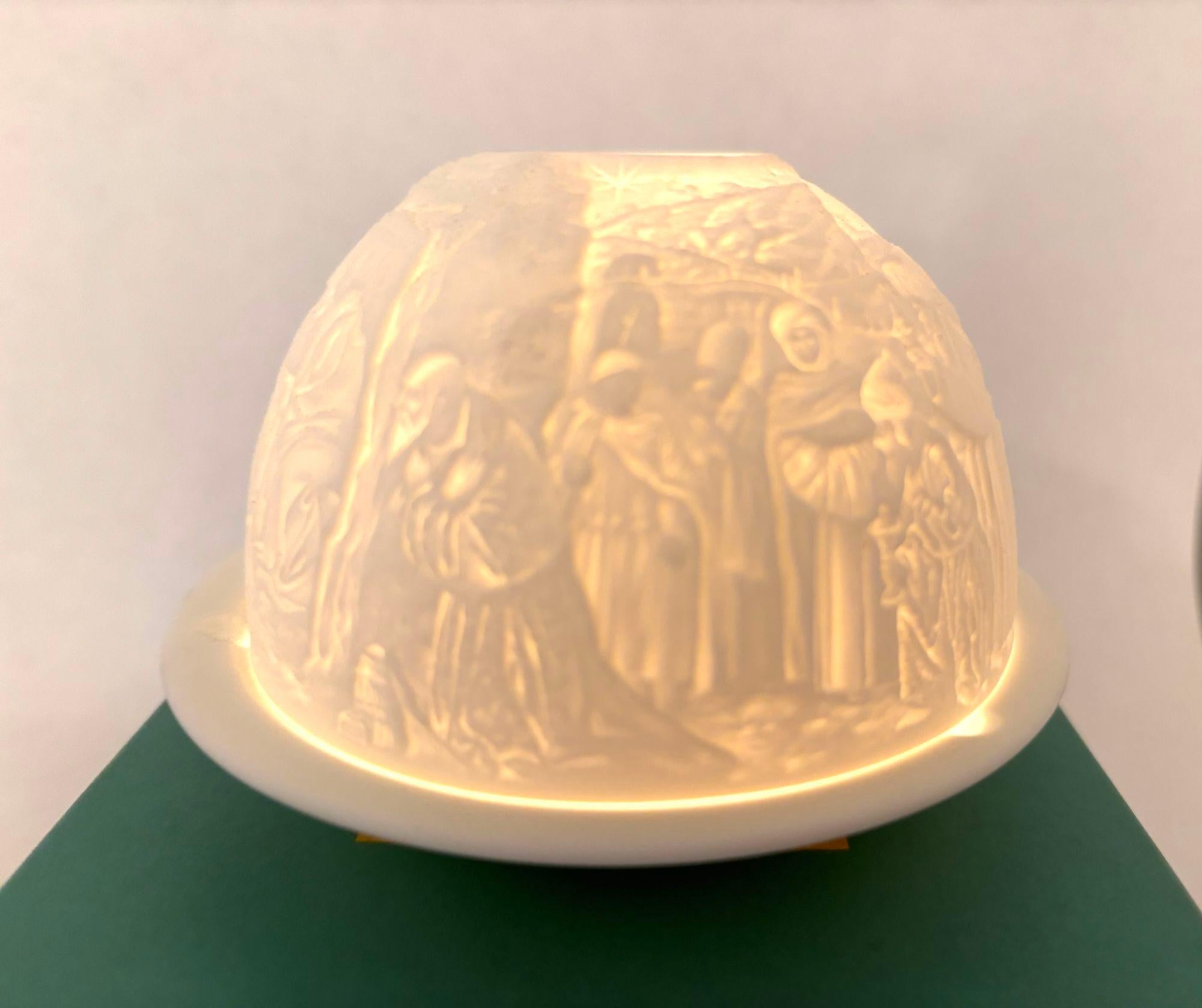 Bernardaud Candela votiva in lithophane di Bernardaud in vendita 7