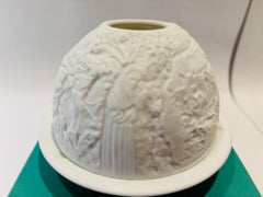 Bernardaud Lithophane Candle Votive by Bernardaud