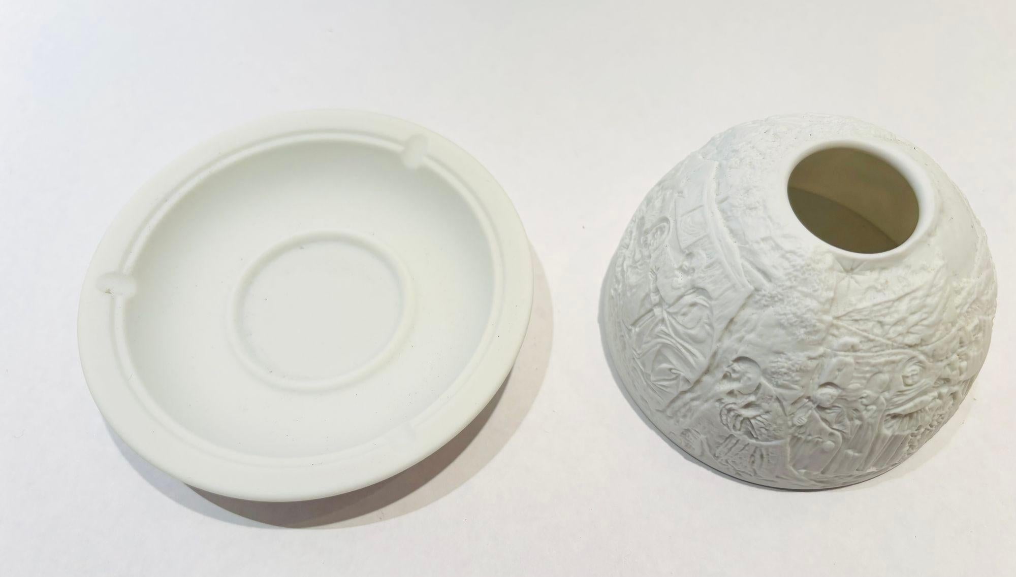 XX secolo Bernardaud Candela votiva in lithophane di Bernardaud in vendita