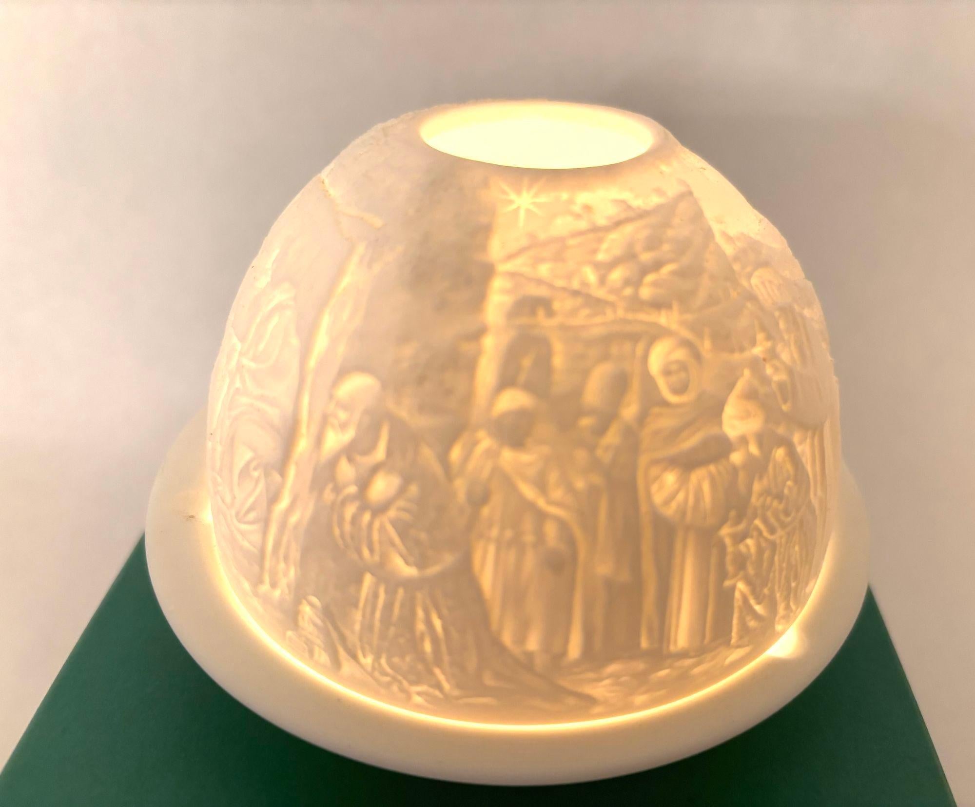 Bernardaud Candela votiva in lithophane di Bernardaud in vendita 1