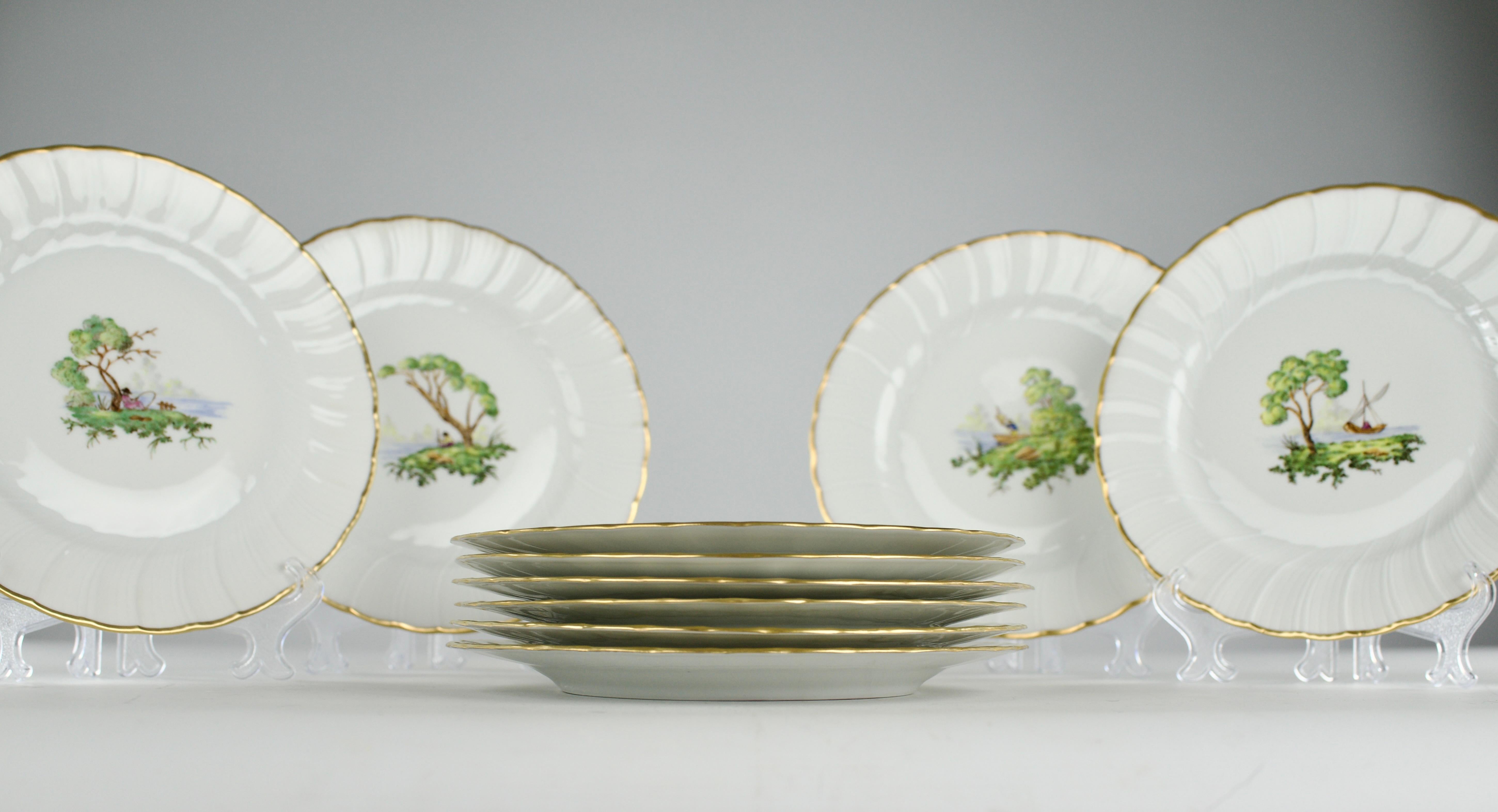 Bernardaud x Au Vase Etrusque, Platos de postre 