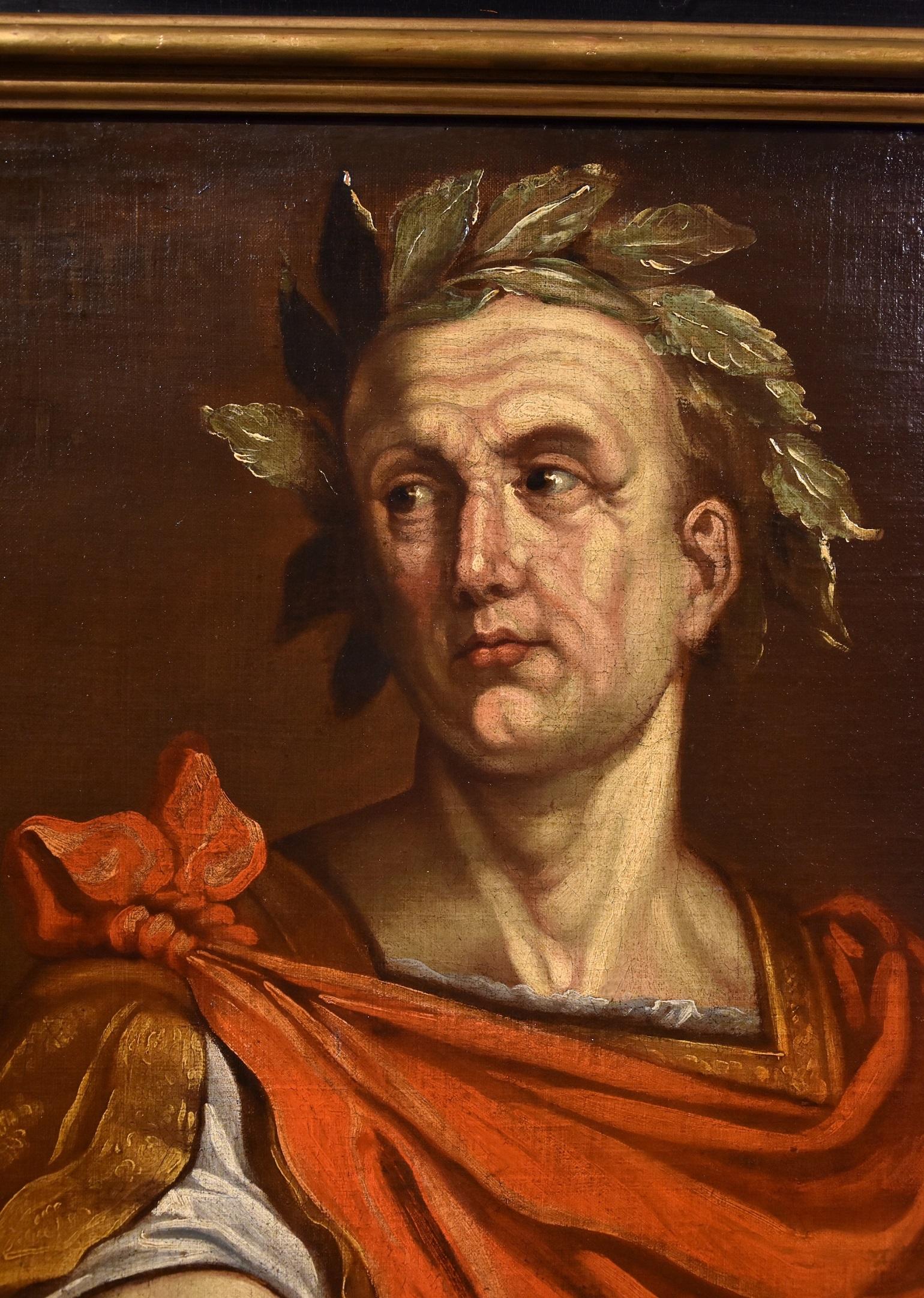 Portrait Caesar Campi Paint Oil on canvas Old master 17th Century Italian Rome 7