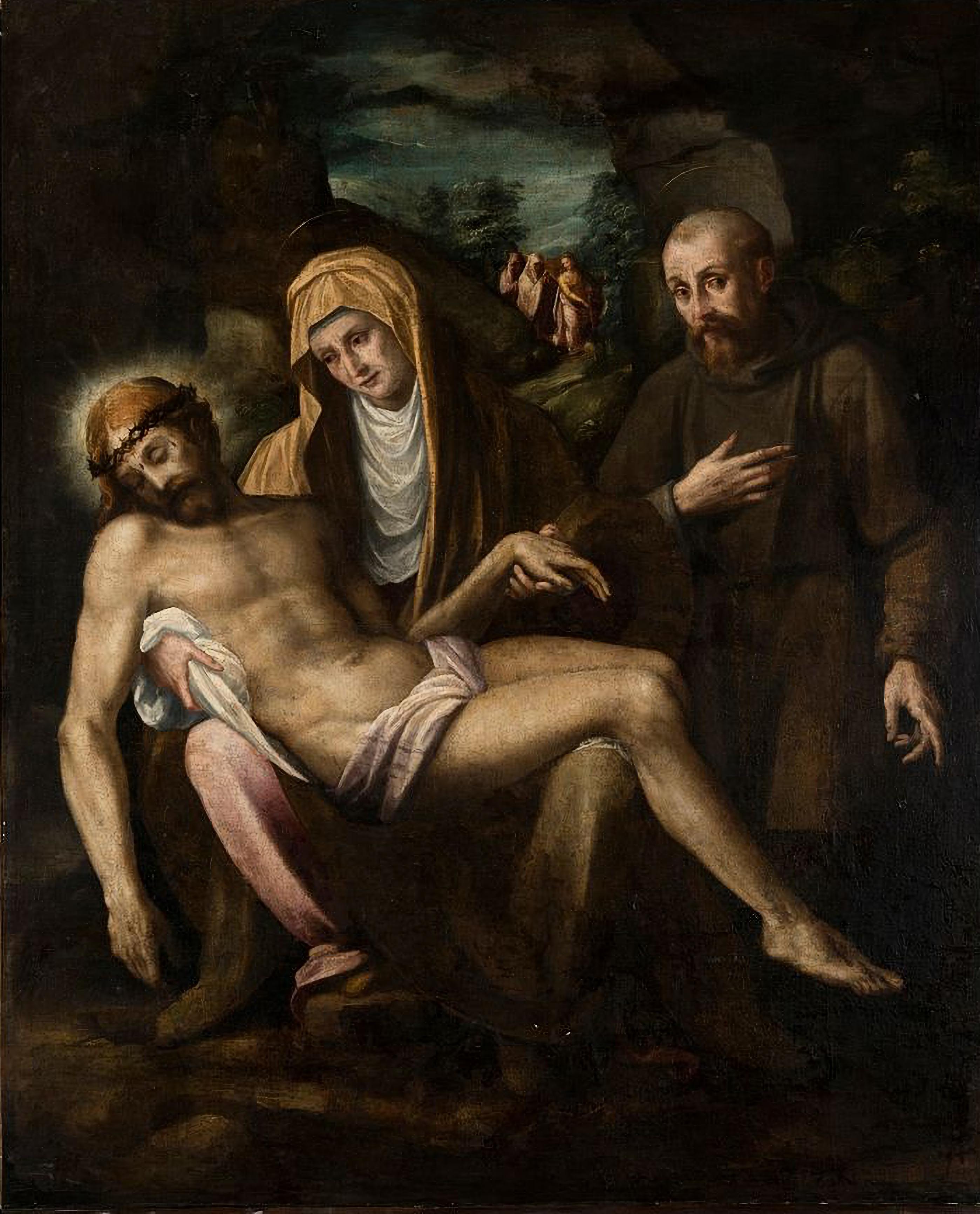 18th Century and Earlier Bernardino Campi (Reggio Emilia 1520 - Cremona 1591) circle 