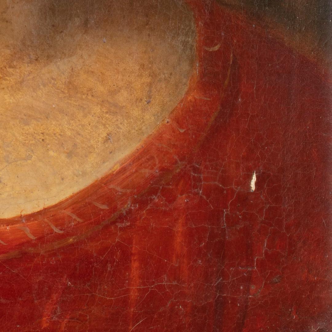 Bernardino Detti, Gesicht Christi, Ölgemälde auf Leinwand, 16. Jahrhundert im Angebot 1