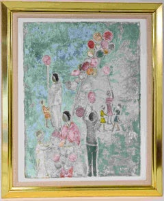Late 20th Century Figurative Paintings