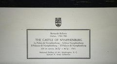 "The Castle of Nymphenburg" Print Published By New York Graphic Society