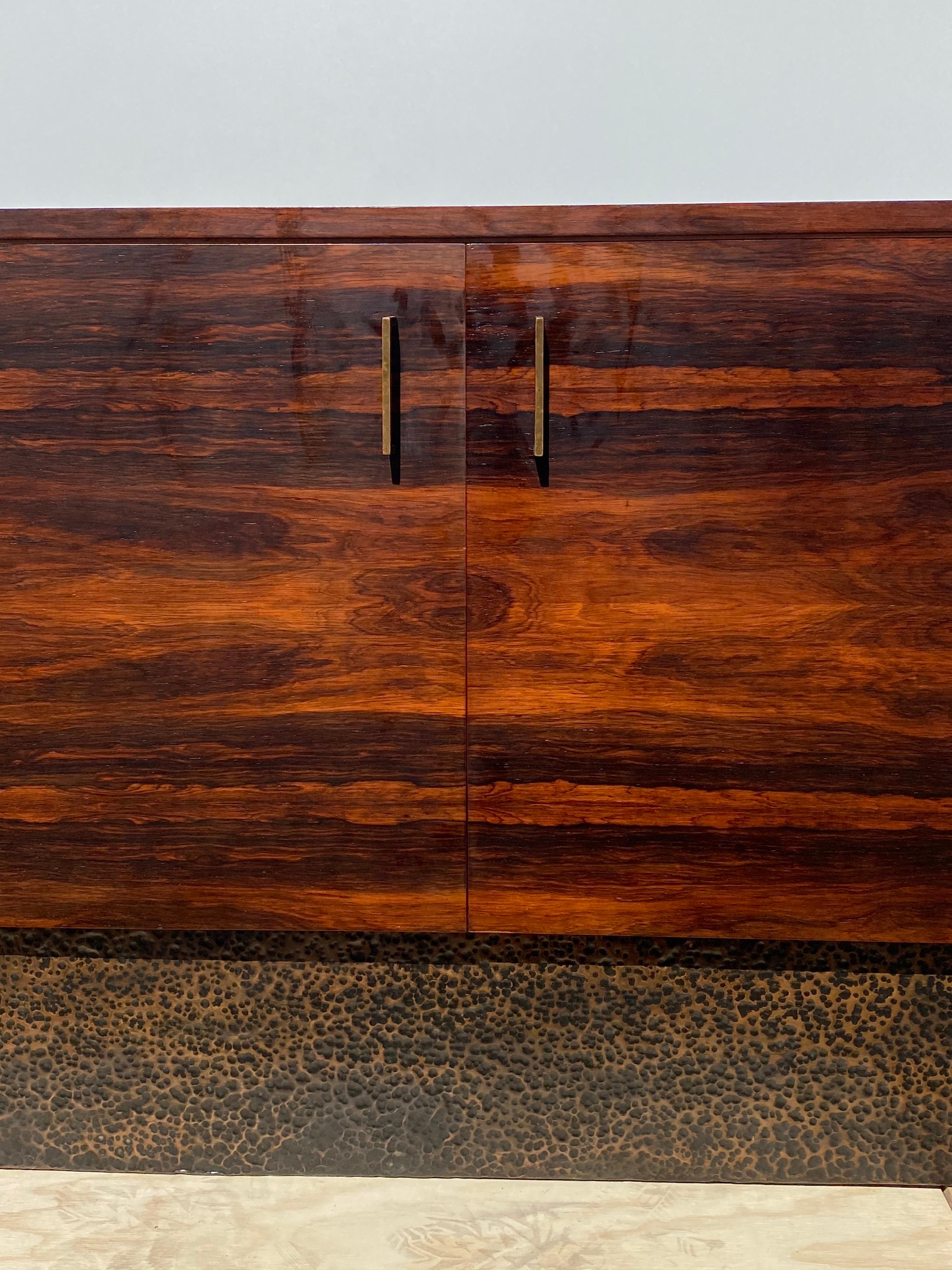 Bernardo Figueiredo and Sergio Rodrigues Brutalist Credenza  3