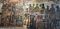 Pendolari: Pittura contemporanea a tecnica mista