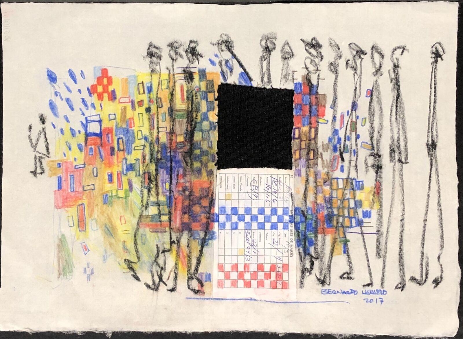 Bernardo Navarro Tomas (Cuba, 1977)
Sans titre, 2017
techniques mixtes sur papier japonais
12,3 x 17 in. (31 x 43 cm)
ID : NAA-302
Signé par l'auteur