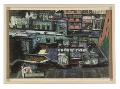 Painting by Bernardo Siciliano Chinatown Contemporary Art