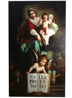 Antique Oil On Canvas Early 19th century Italian School