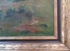 Collines. Huile sur toile, 68 x99 cm