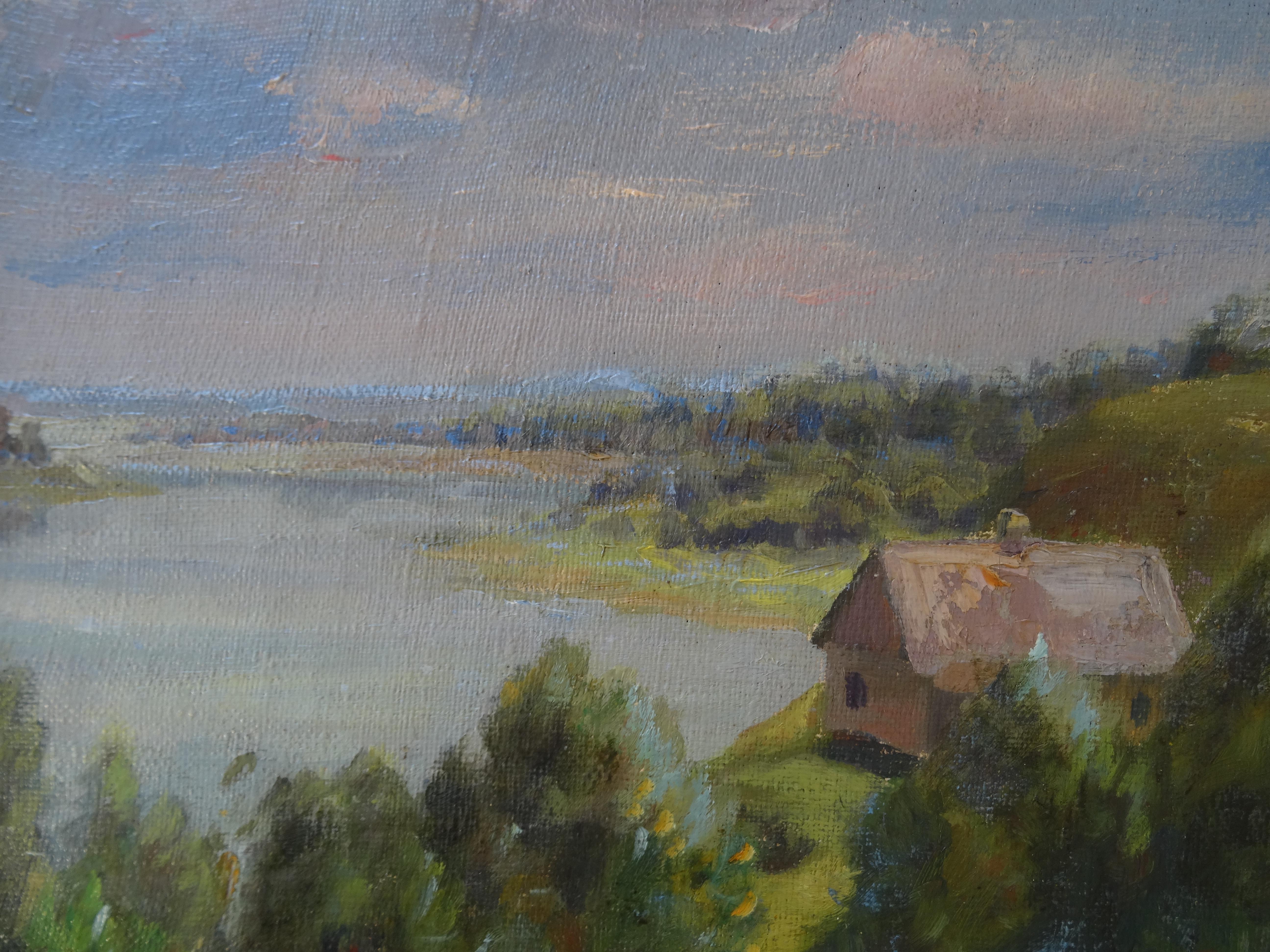 Hill. Óleo sobre lienzo, 68x99 cm en venta 1